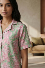 Pine Waikiki Cotton Pyjama Set