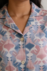 Blush Mirage Cotton Pyjama Set