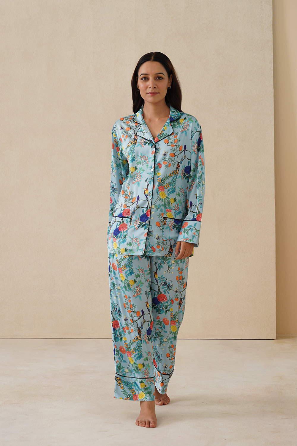 Blue Bird Pyjama Set