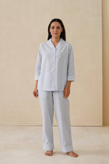 Blue Breeze Cotton Pyjama Set
