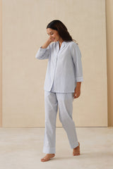 Blue Breeze Cotton Pyjama Set