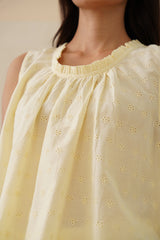 Cherryl Charm Cotton Shorts Set