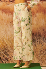 Cleo Ruffled Chiffon Top