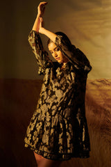 Celine Black Lurex Dress