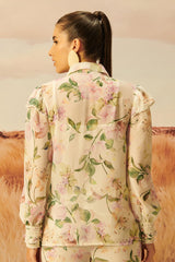 Cleo Ruffled Chiffon Top