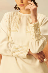 Odora White Pearl Co-ord Set