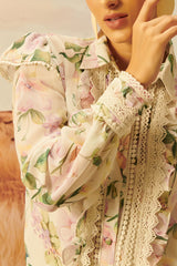 Cleo Ruffled Chiffon Top