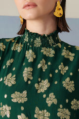 Zelie Green Lurex Co-ord