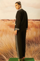 Estelle Pearl Black Blazer Set