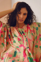 Vera Pleated Kaftan