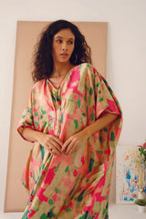 Vera Pleated Kaftan