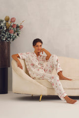 Pink Floral Pyjama Set