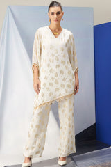 Cairo White Lurex Co-ord