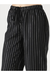 Kyra Black Pyjama Set