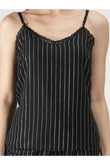 Kyra Black Pyjama Set