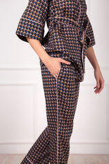 Kayo Robe Style Cotton Co-ord Set