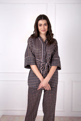 Kayo Robe Style Cotton Co-ord Set