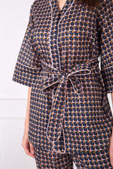 Kayo Robe Style Cotton Co-ord Set