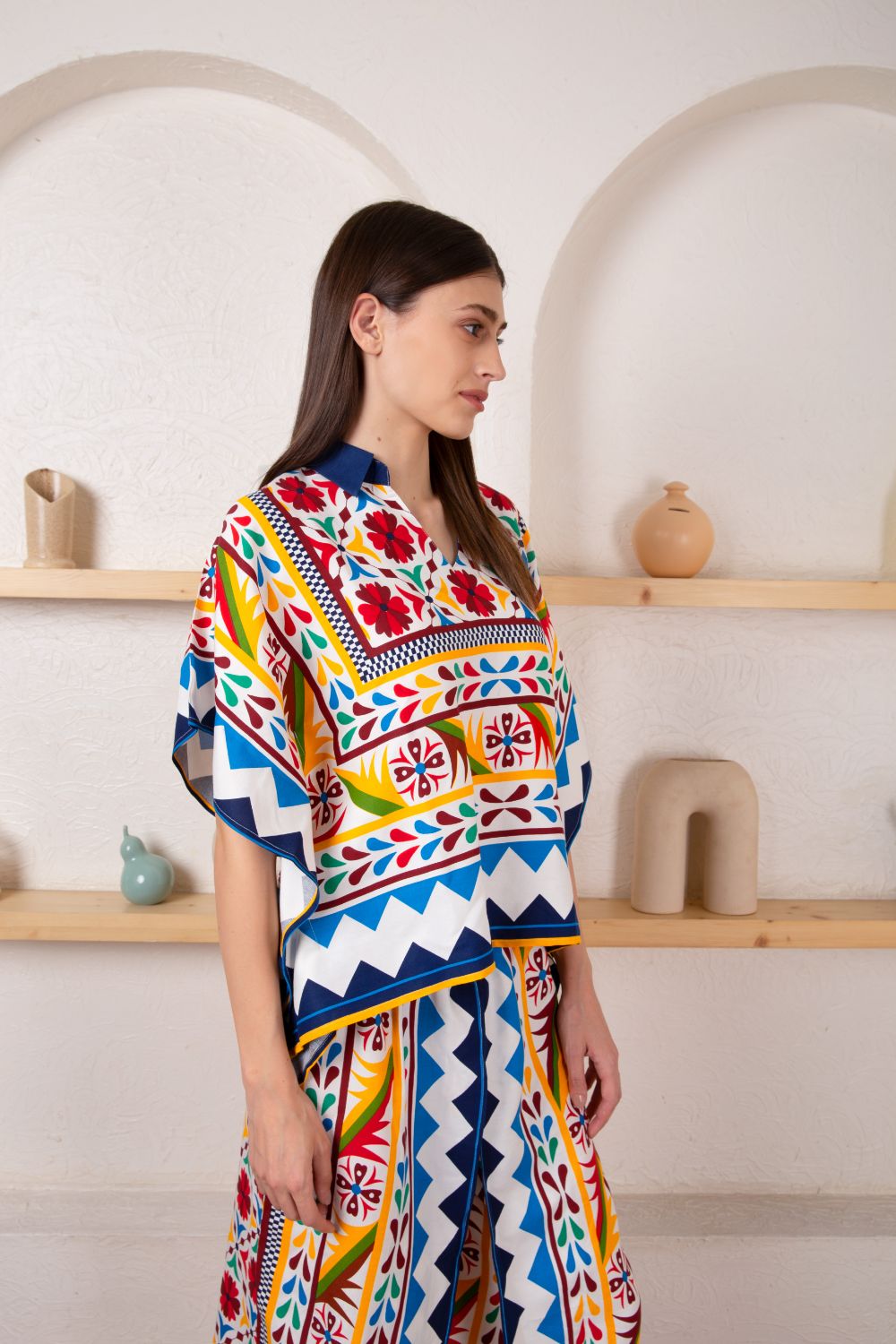 Kasumi Poncho Set