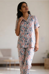 Blush Mirage Cotton Pyjama Set