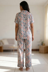 Blush Mirage Cotton Pyjama Set