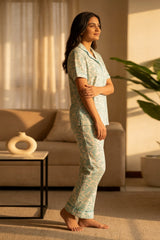 Meadow Mist Cotton Pyjama Set