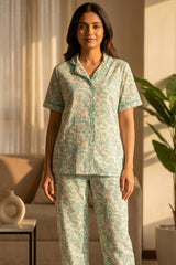 Meadow Mist Cotton Pyjama Set