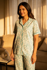 Meadow Mist Cotton Pyjama Set