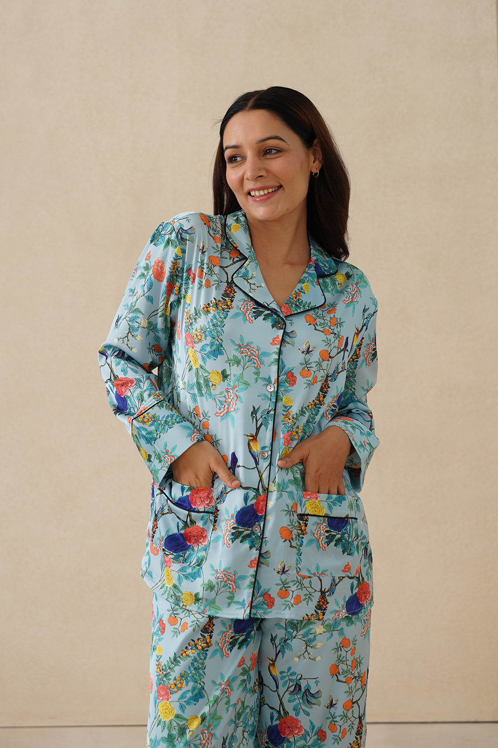 Blue Bird Pyjama Set
