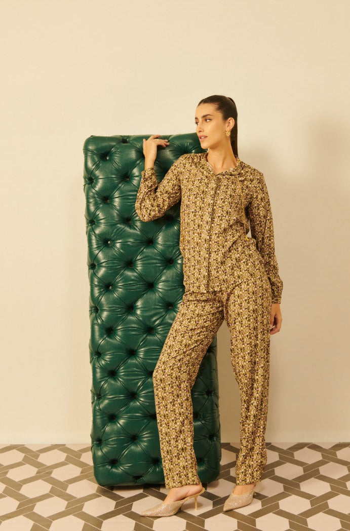 Olive Co-ord Set