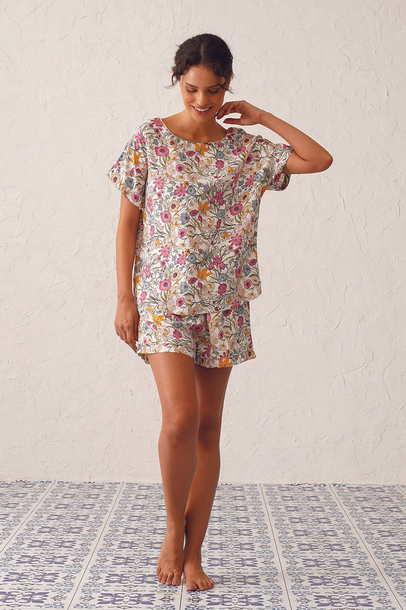 Rose Shorts Set