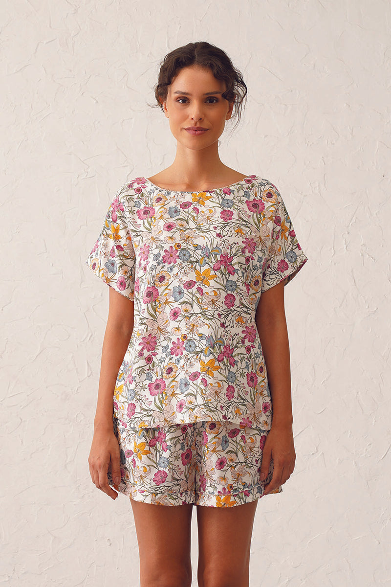 Rose Shorts Set