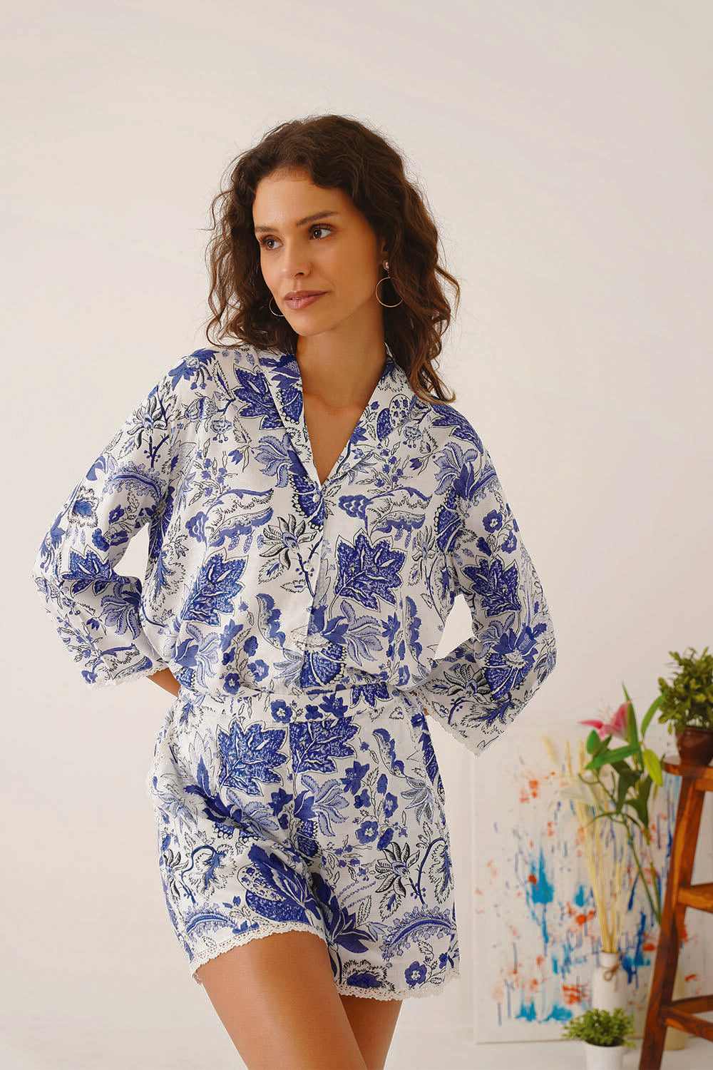 Aster Pyjama Set | Women | Dusk – Dusk Attire