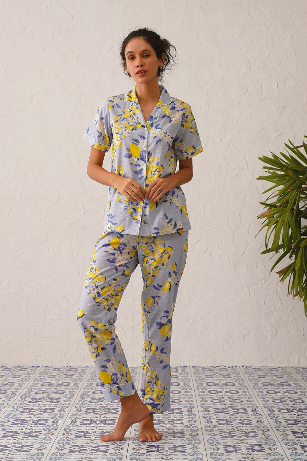 Freya Cotton Pyjama Set