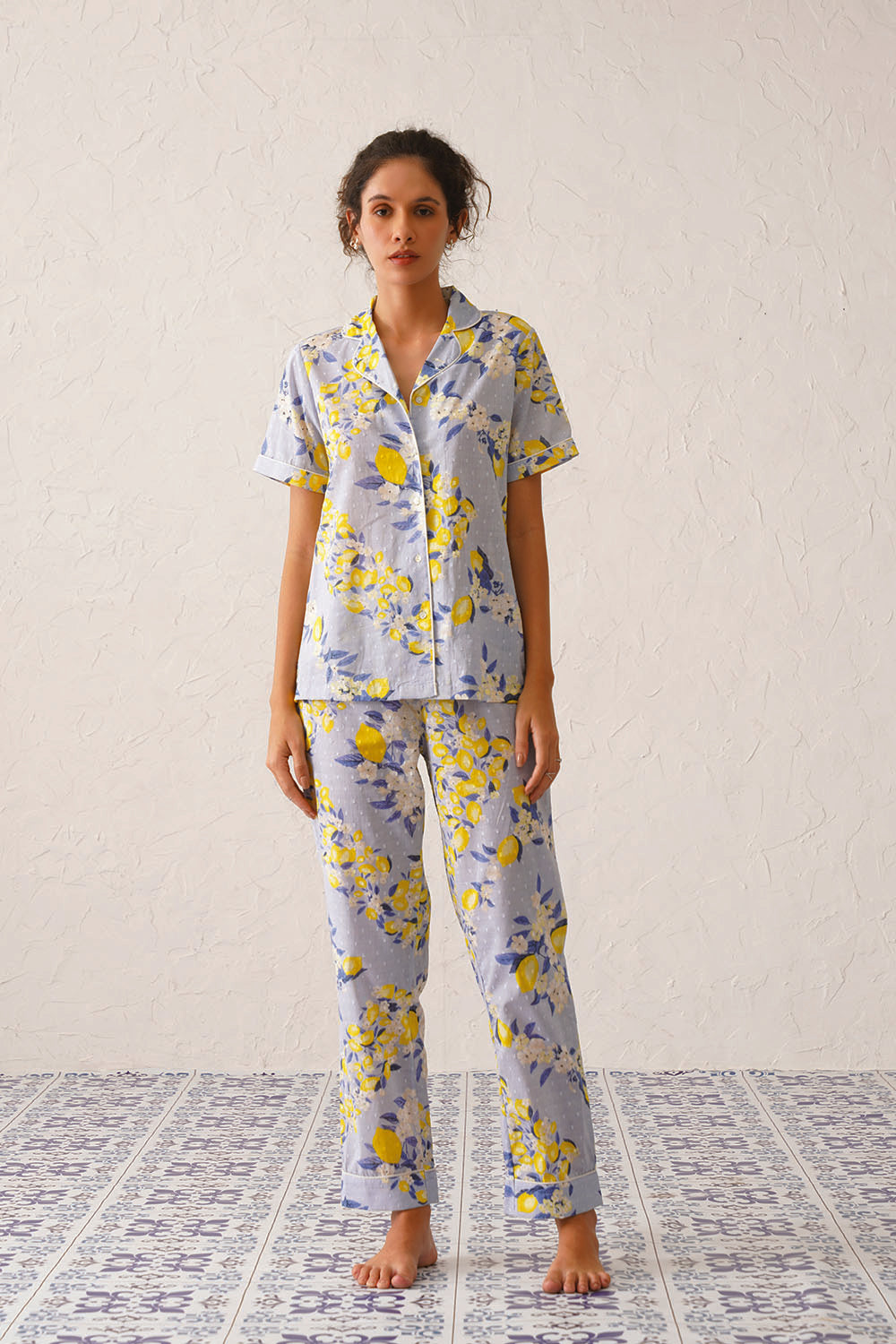Freya Cotton Pyjama Set