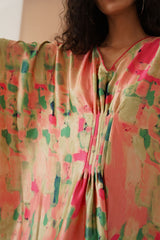 Vera Pleated Kaftan