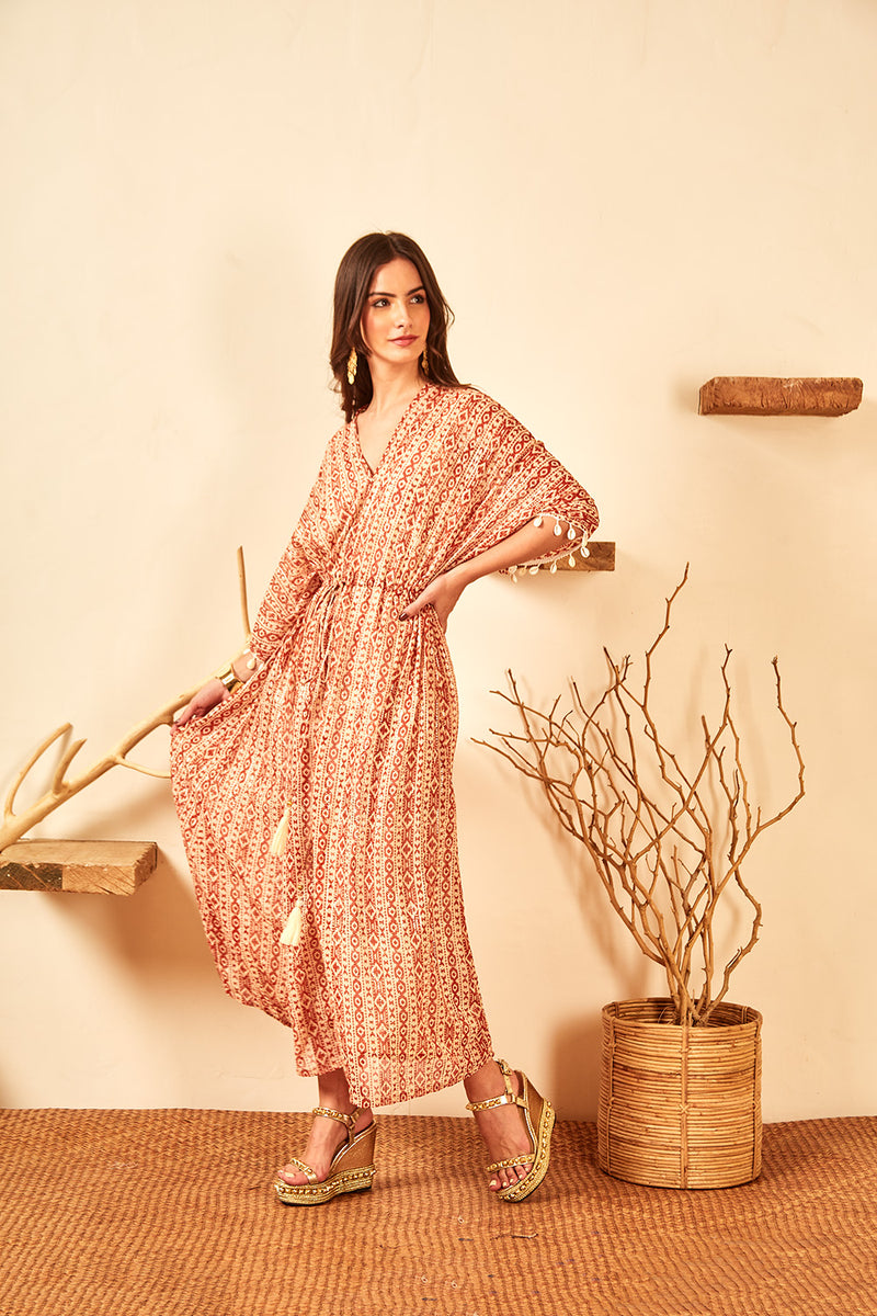 Ily Lurex Kaftan