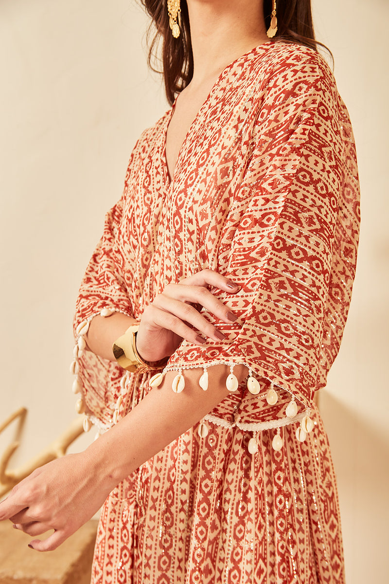 Ily Lurex Kaftan