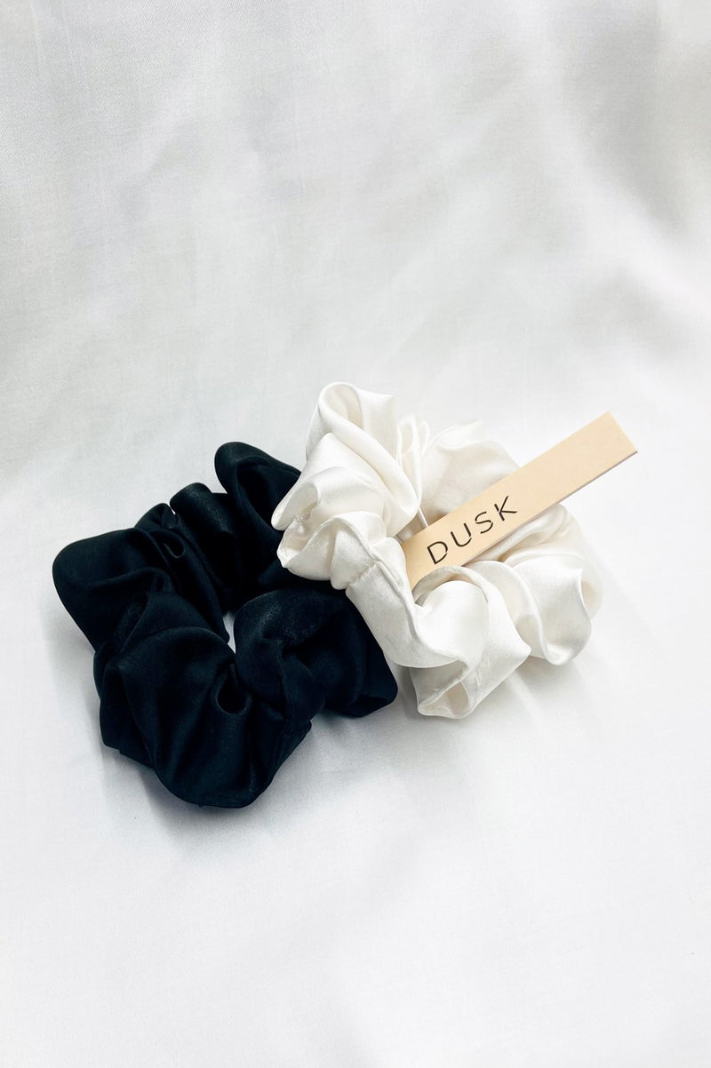 Satin Scrunchies - Pack of 2