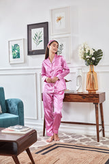 Lush Satin Pyjama Set