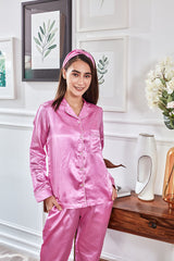 Lush Satin Pyjama Set