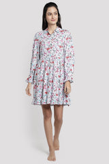 Ditsy Morning Modal Lounge Dress