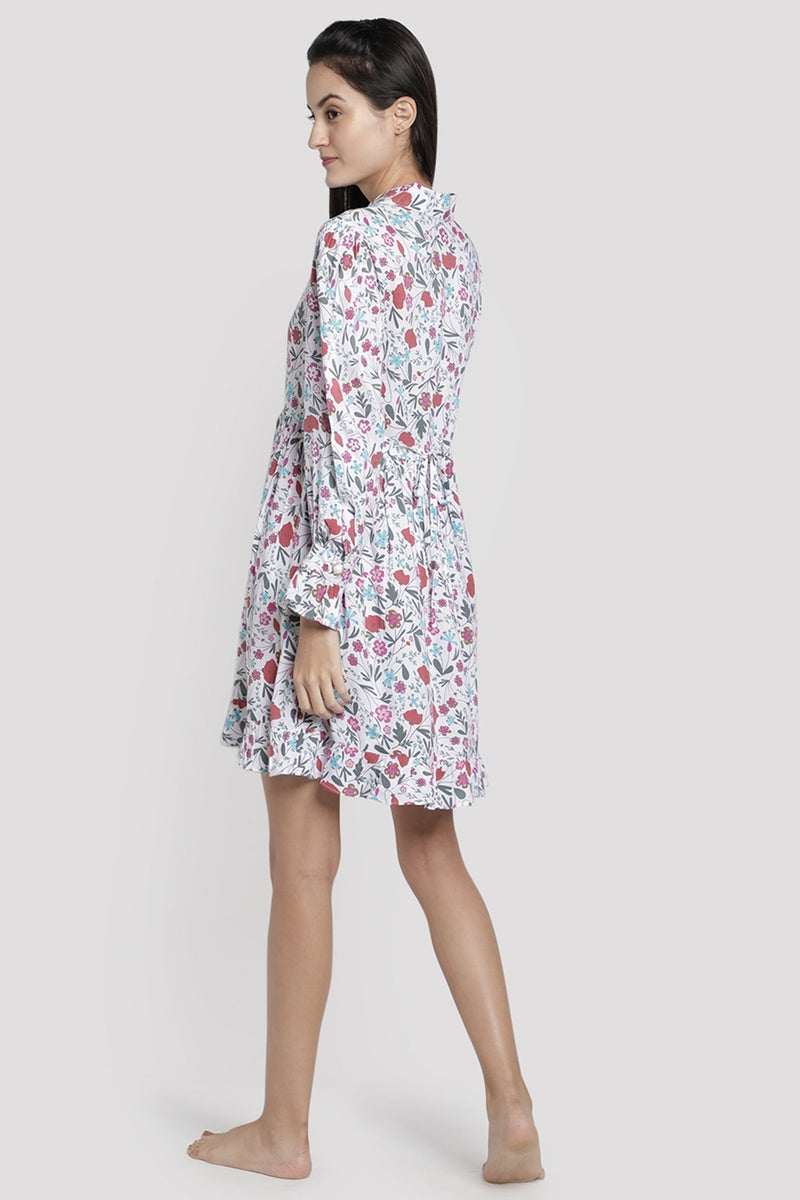 Ditsy Morning Modal Lounge Dress