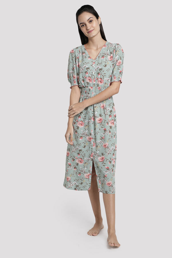 Blooming Garden Lounge Dress