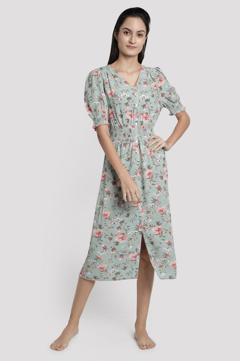 Blooming Garden Lounge Dress