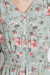 Blooming Garden Lounge Dress