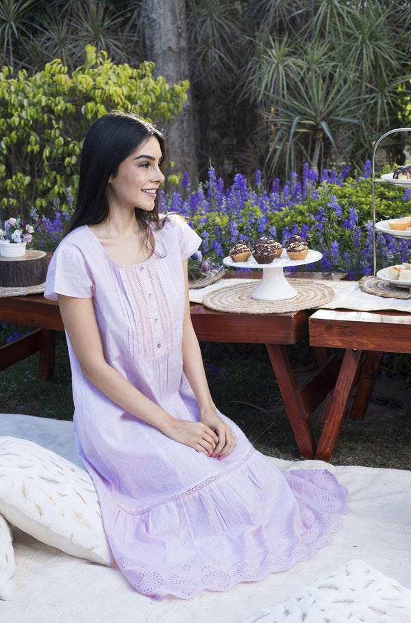Pink Dawn Dobby Nightdress