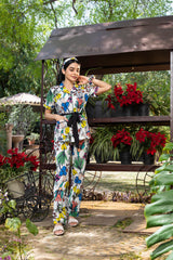 Quirky Floral Cotton Pyjama Set
