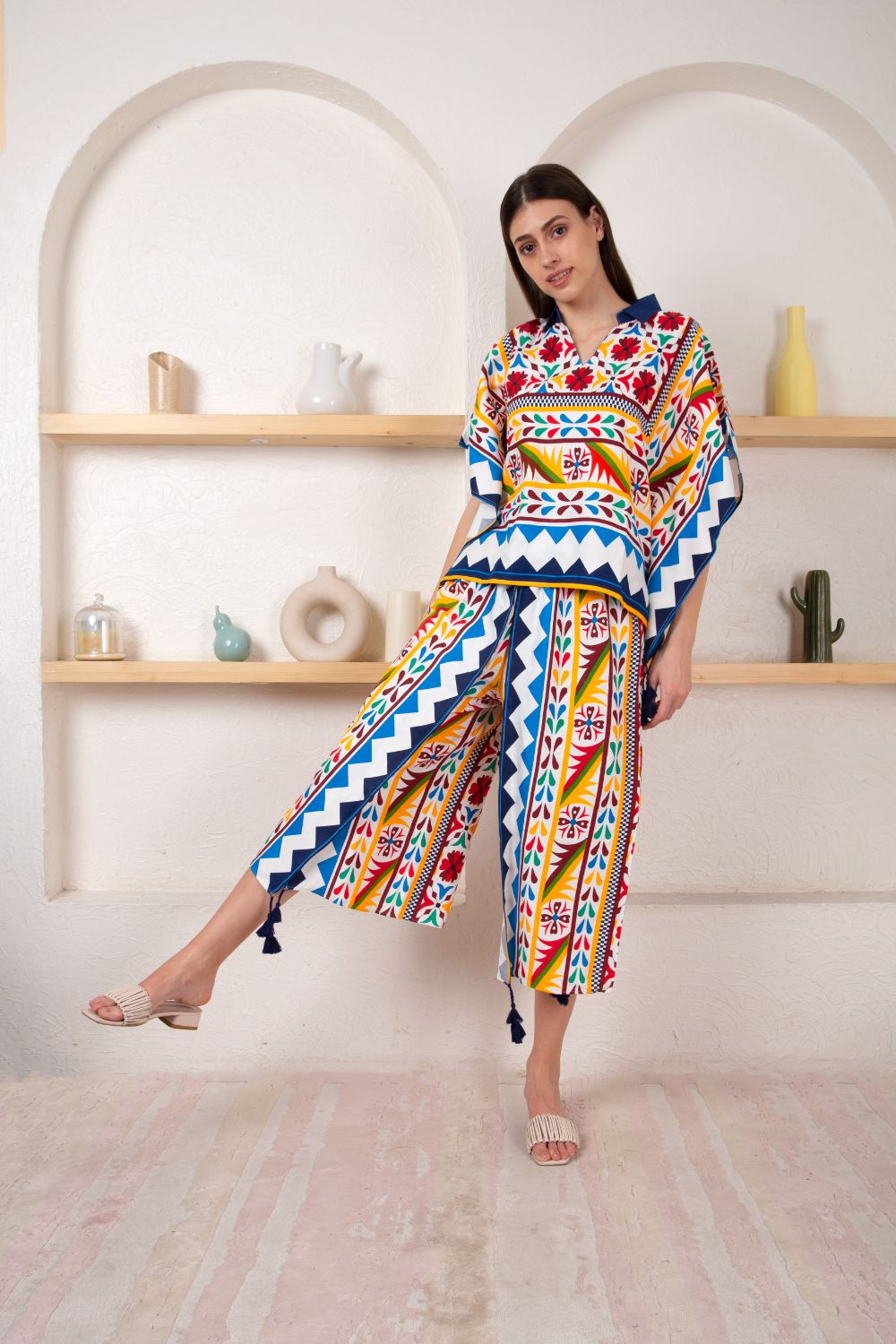 Kasumi Poncho Set