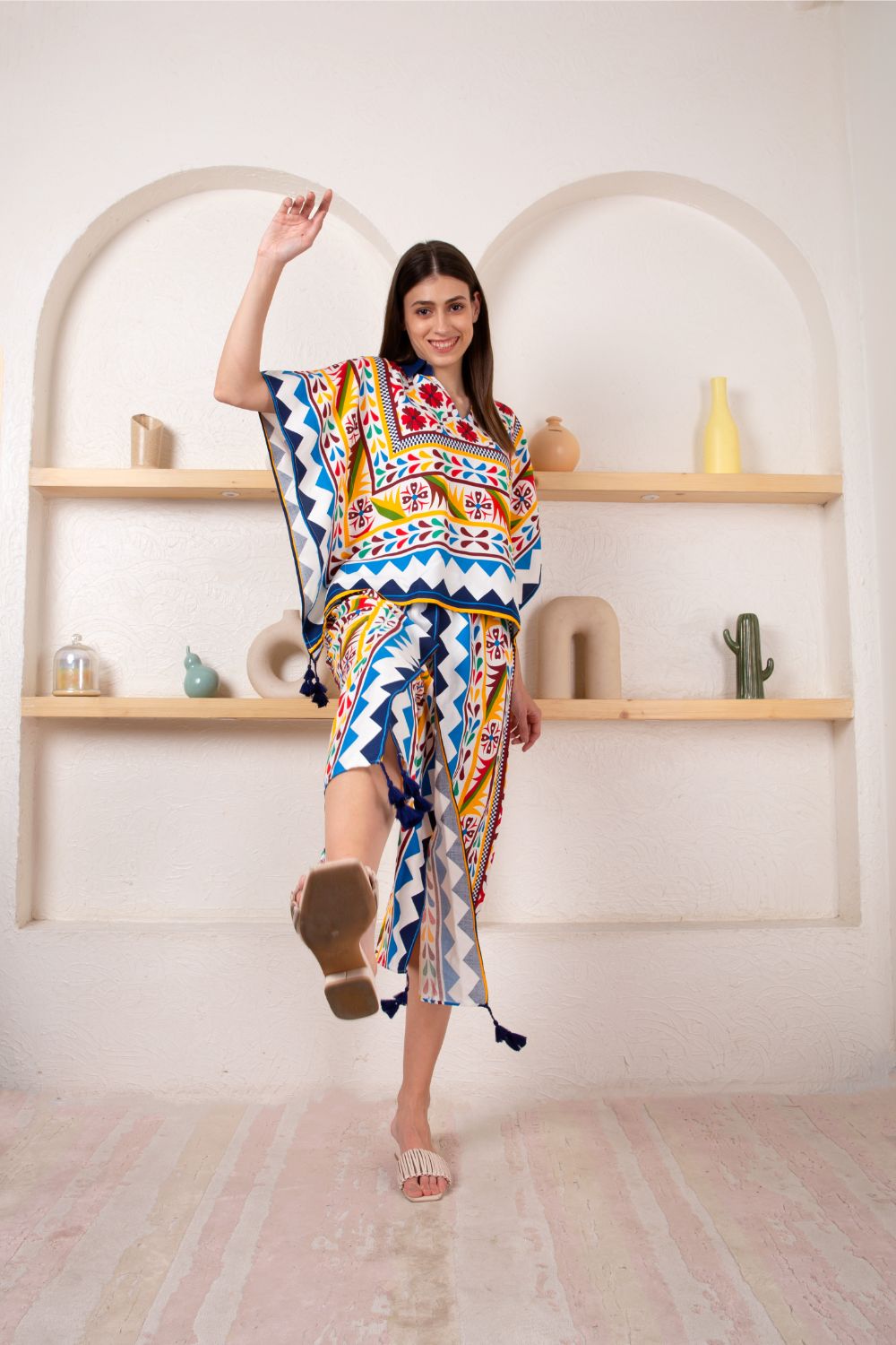 Kasumi Poncho Set
